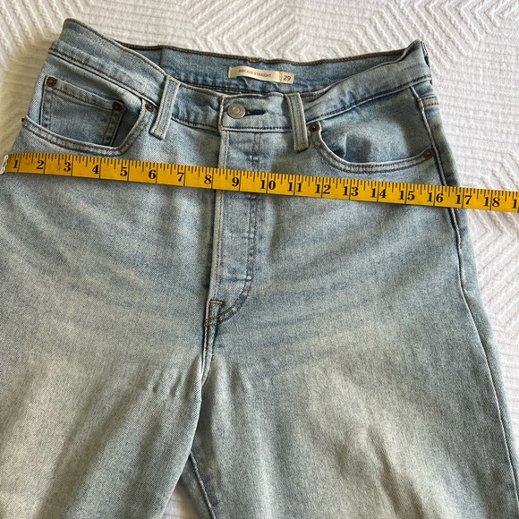 Levi’s - Rib Cage Button Fly  Light Blue Jeans - Picture 7 of 16